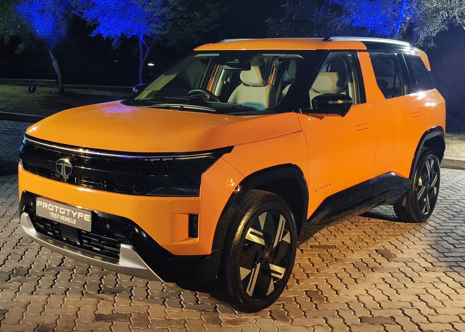 Incoming Tata Sierra makes first showing as renamed Styzor