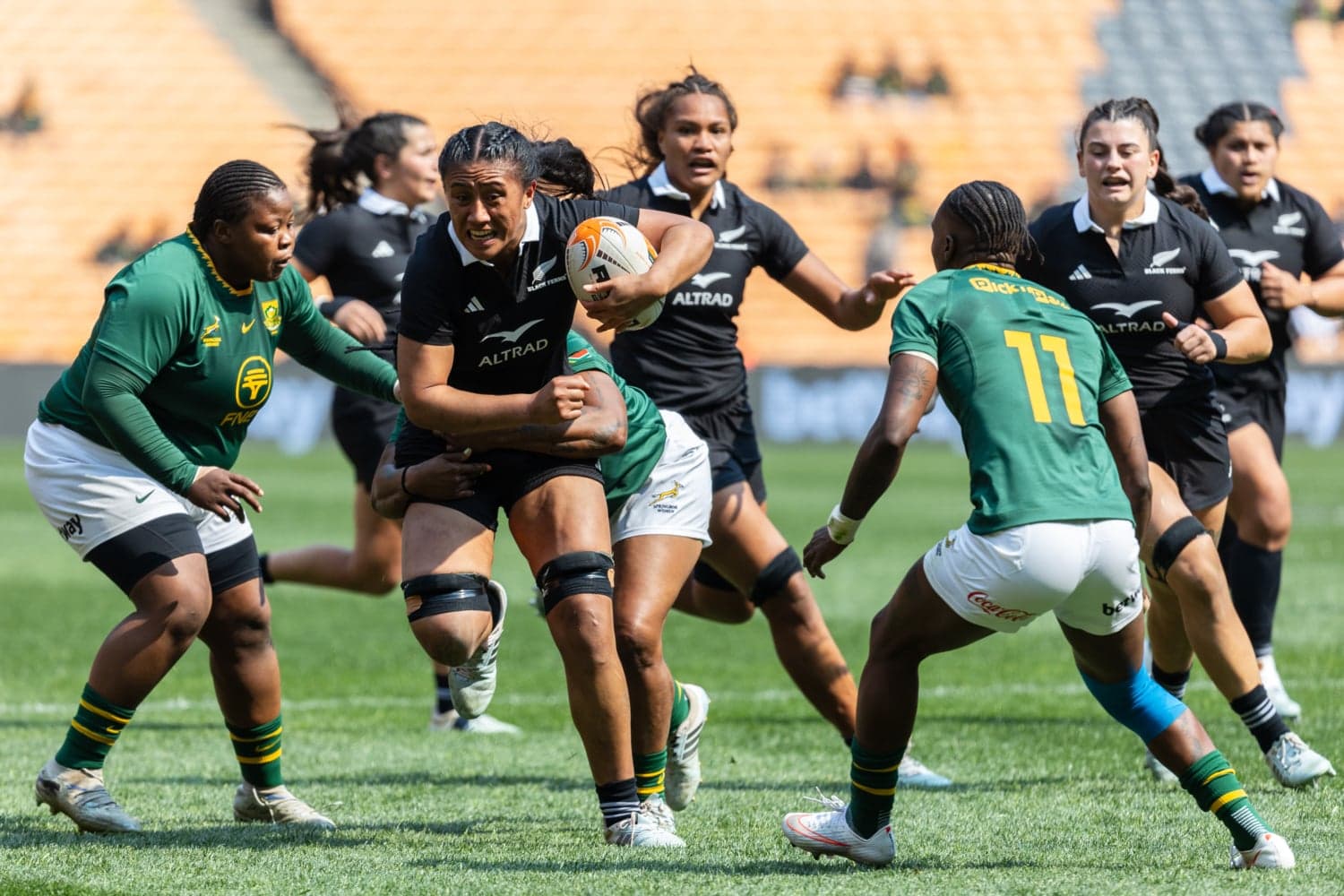 Black Ferns outplay Springbok women’s team in Soweto