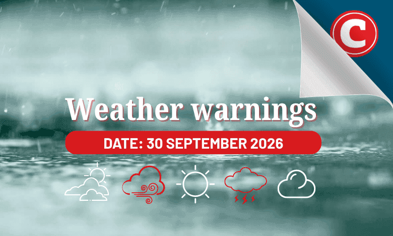 Wednesday’s weather: Heavy rains, strong winds and fire danger