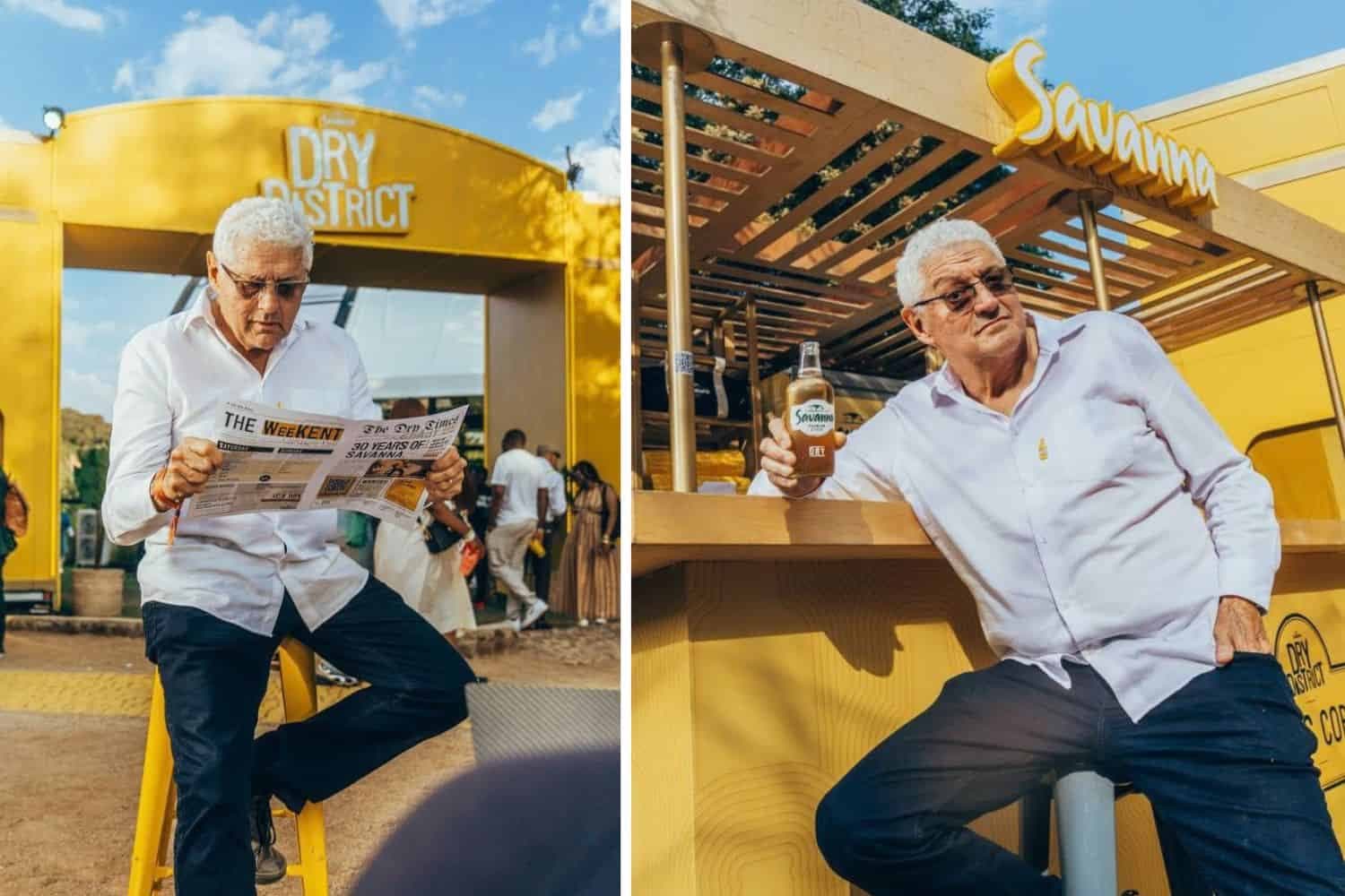 Legendary comedian Barry Hilton revives Savanna barman Larry at the Luxurious Marble Circus