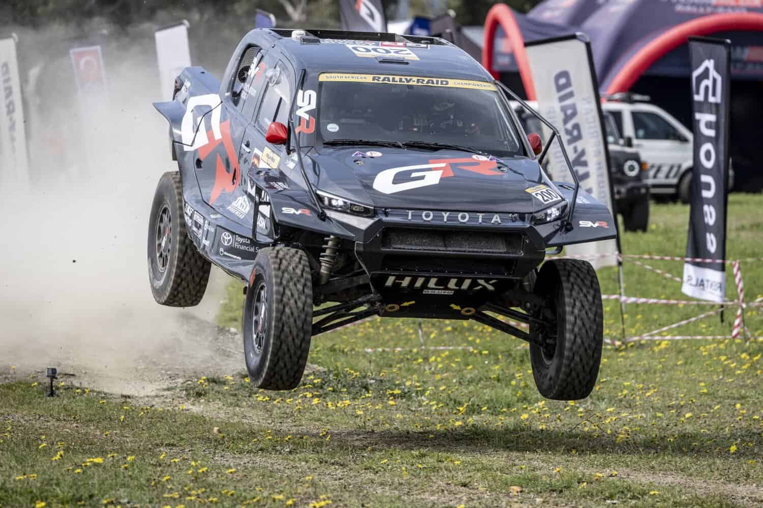 Botterill and Köhne triumph again in their TGRSA GR Hilux at Outeniqua 400