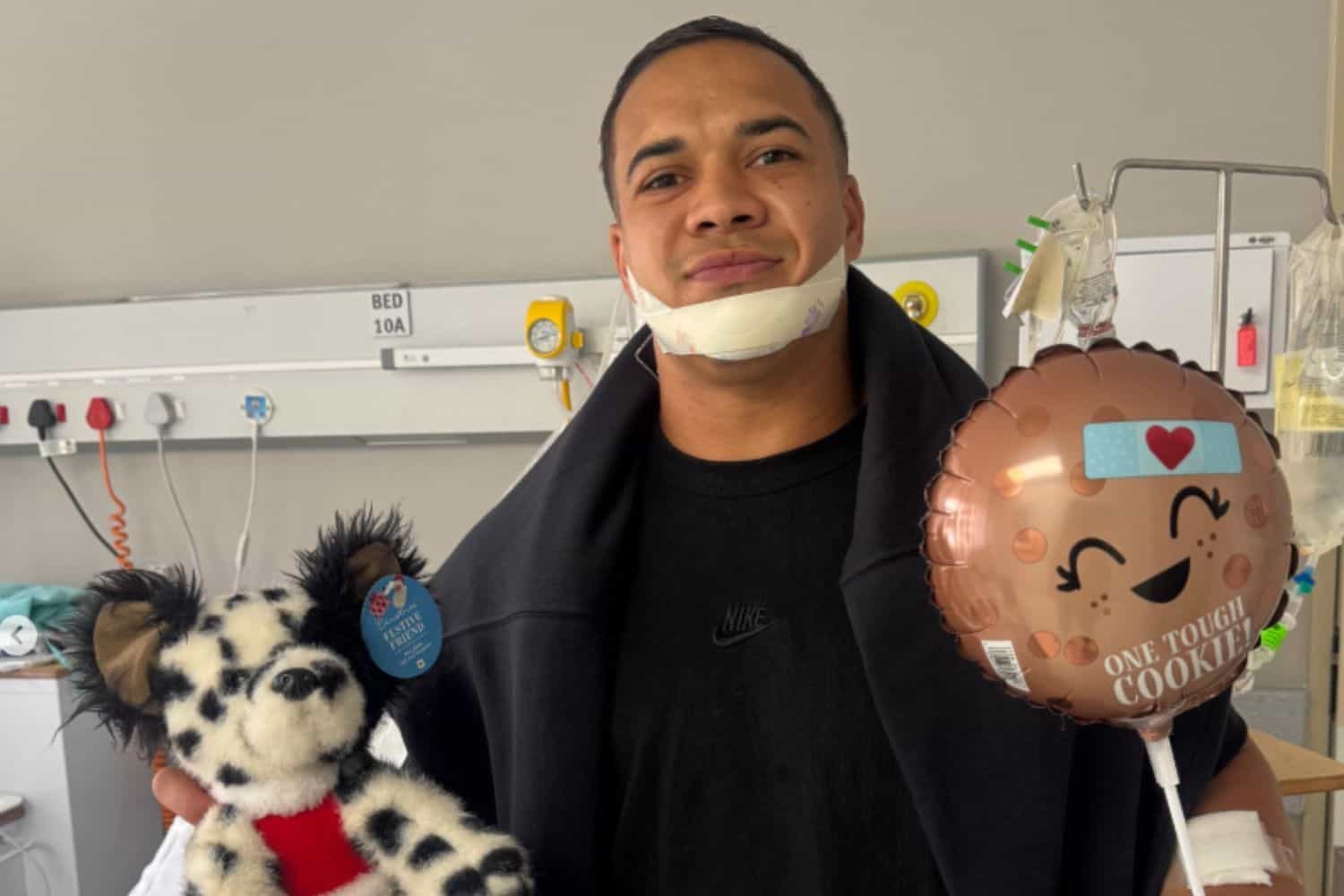 ‘Halfway there’: Cheslin Kolbe shares his latest update on recovering from a broken jaw