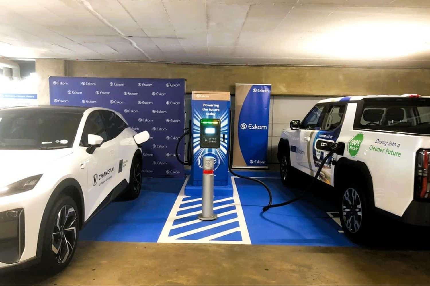 Eskom powers up EV drive with new Durban charging hubs