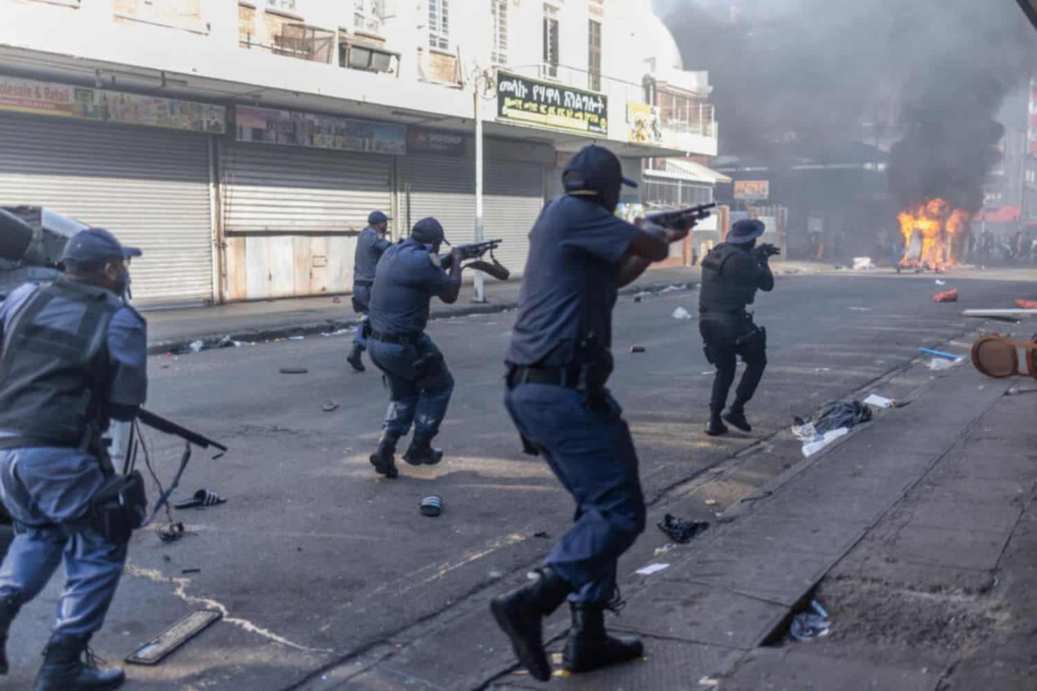 ‘There will be consequences’: Saps’ Dimpane warns after violent protests and vehicle torching [VIDEO]