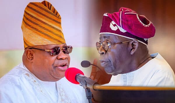 UPDATED: Tinubu speaks with Adeleke on phone after ordering EFCC to unfreeze Osun’s account