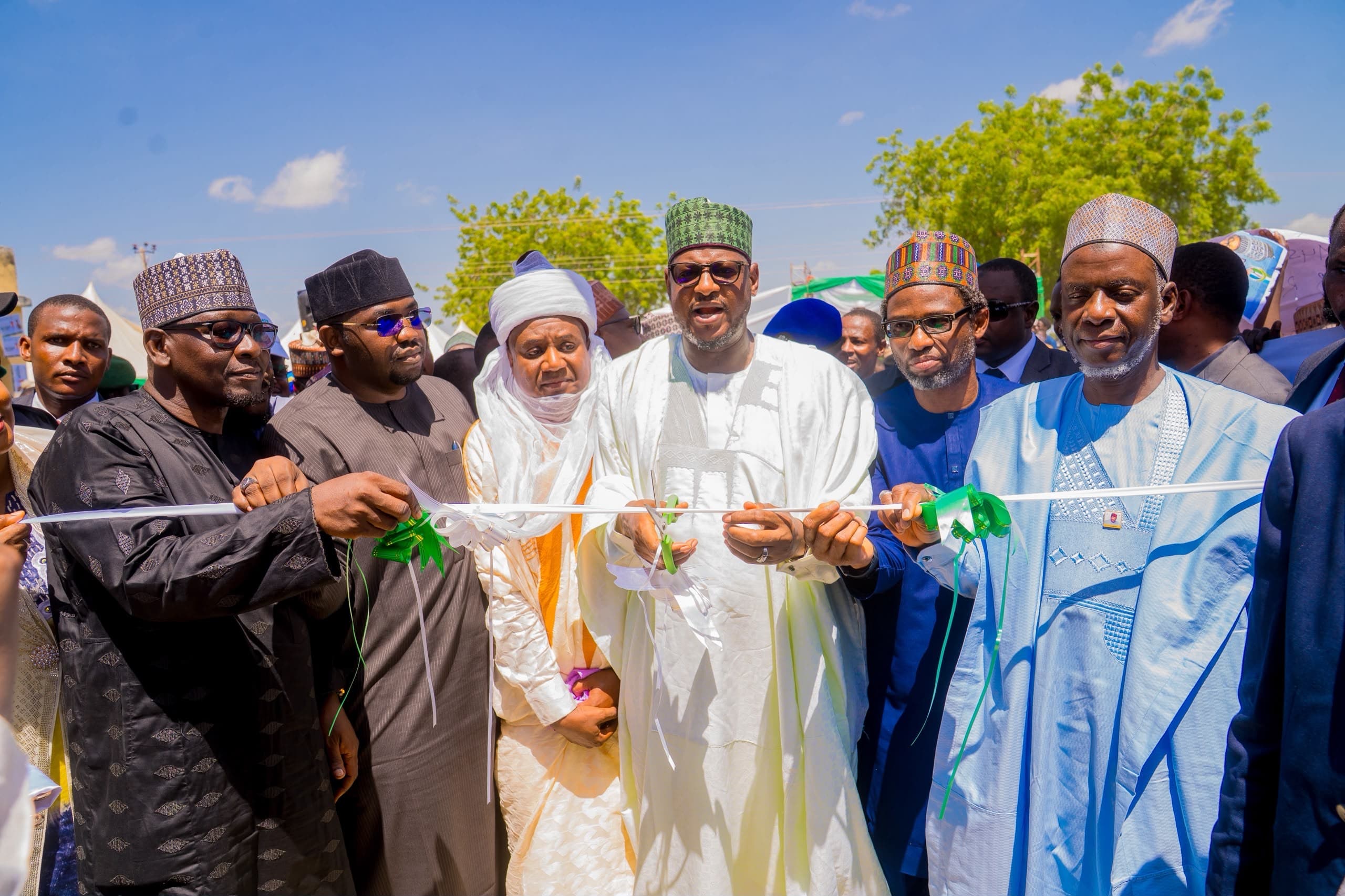 Governor Radda commissions cassava/garri processing centre in Batsari