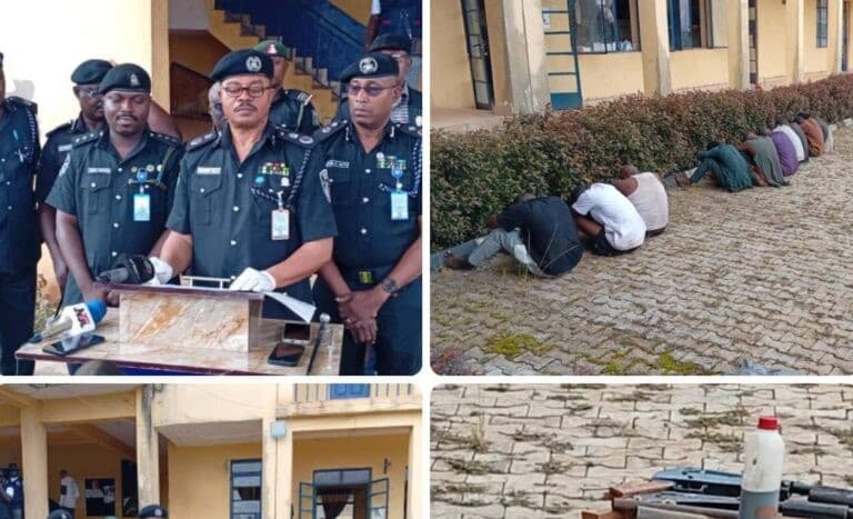 Police smash armed robbery gang in Ondo, recover guns
