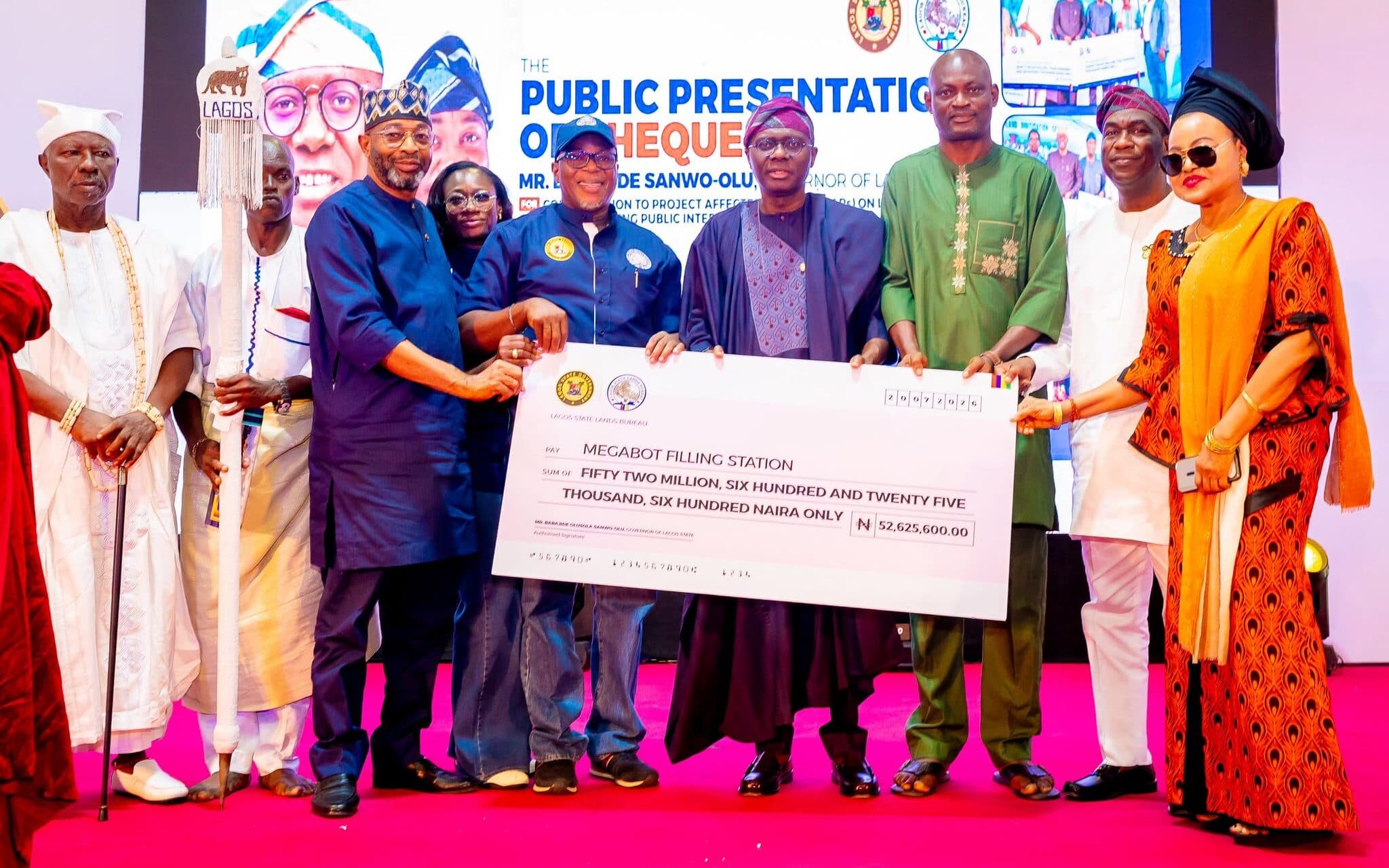 Lagos pays N3.1bn compensation to 331 property owners affected by infrastructure projects