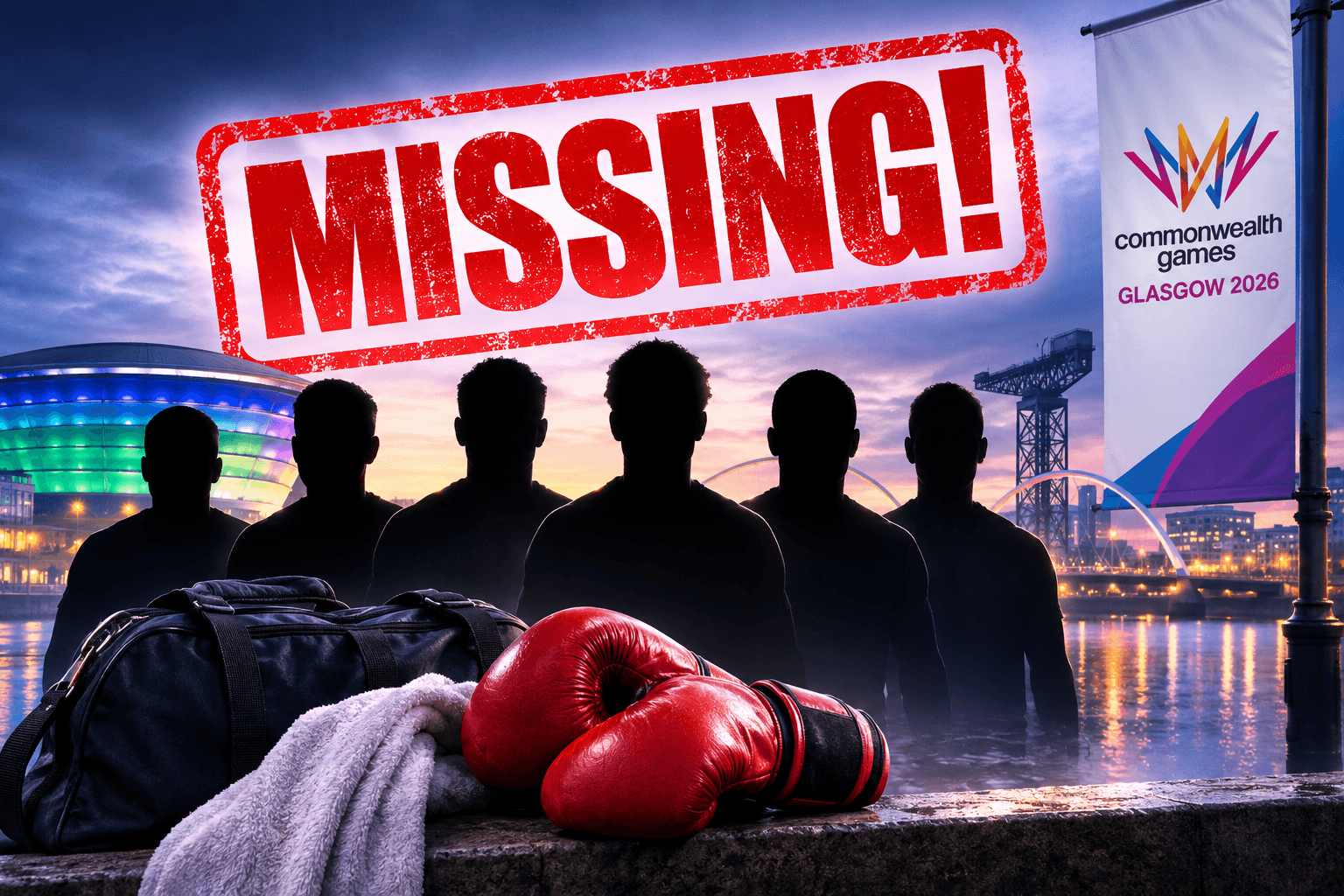 Five boxers ‘missing’ in Scotland after Glasgow Commonwealth Games