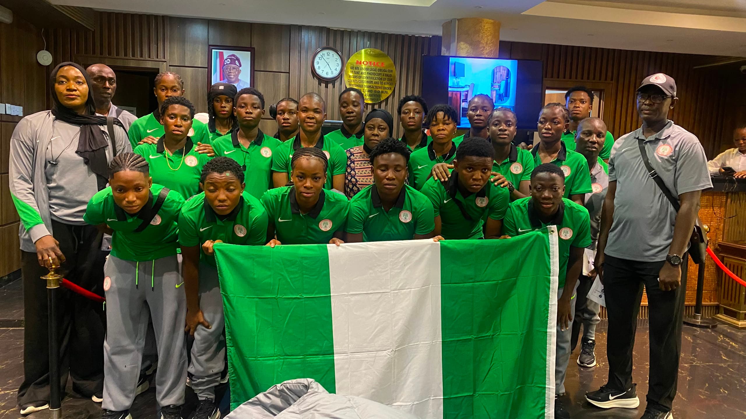FIFA U20 Women’s World Cup Falconets depart for Poland, target strong showing