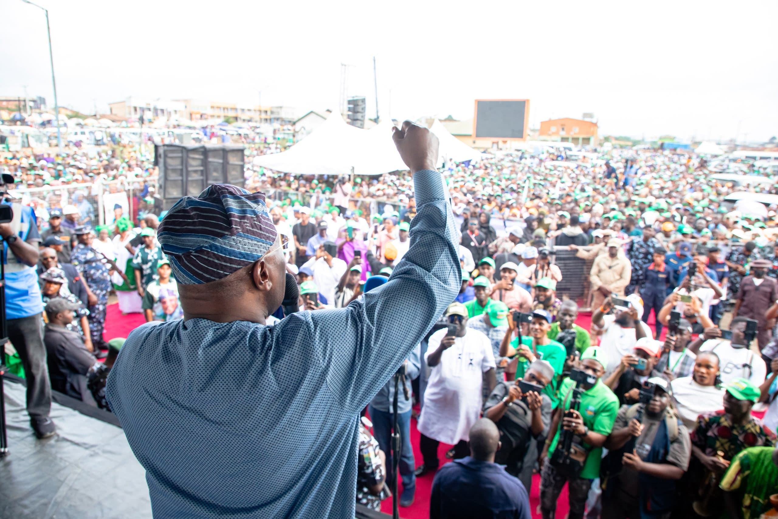Atiku, Mark Aregbesola rally Osun electorate for ADC ahead of Saturday’s governorship election