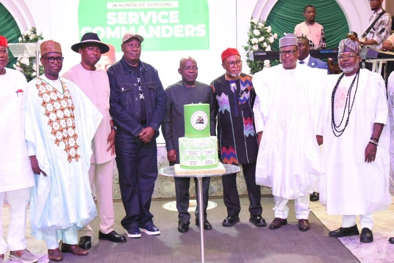 When Otti honoured outgoing security chiefs for meritorious service in Abia, By Ferdinand Ekeoma