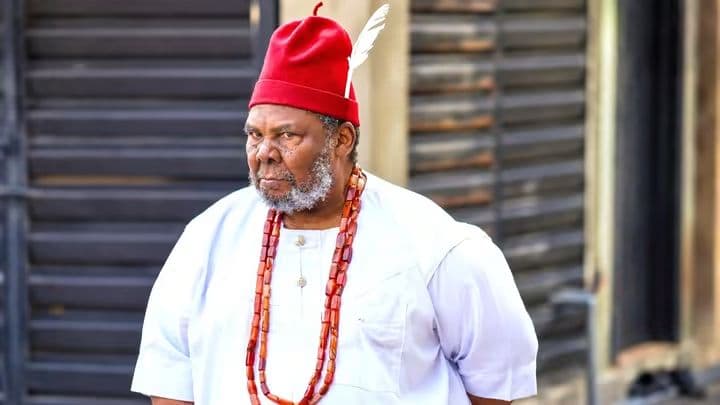 Pete Edochie in Ghana, speaks on health challenges