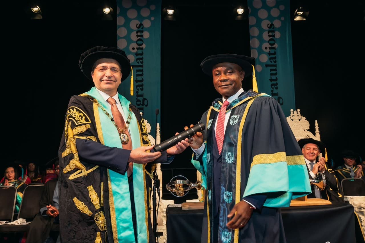 University of East London confers honorary doctorate on Gov Mbah, celebrates his leadership