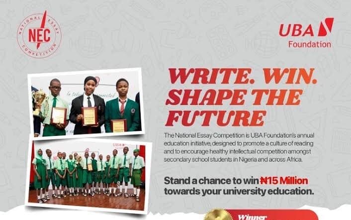 UBA Foundation opens 2026 National Essay Competition, raises winning prizes to N41.5m