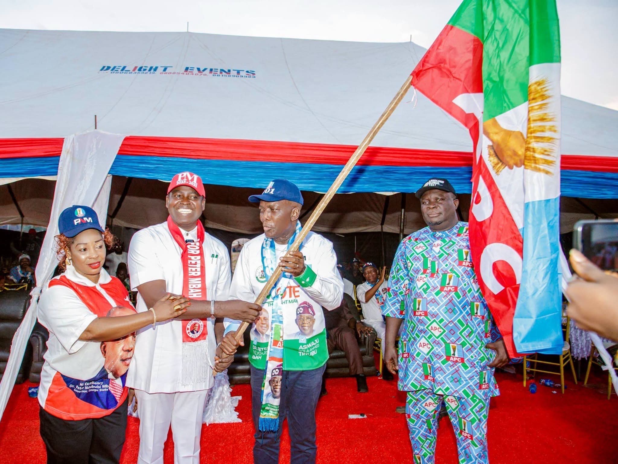 Enugu Local Elections: APC’s Ferdinand Ukwueze receives party flag for Igbo-Eze South