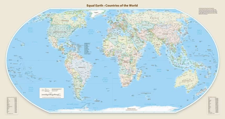 UN votes to adopt new world map that shows true size of Africa