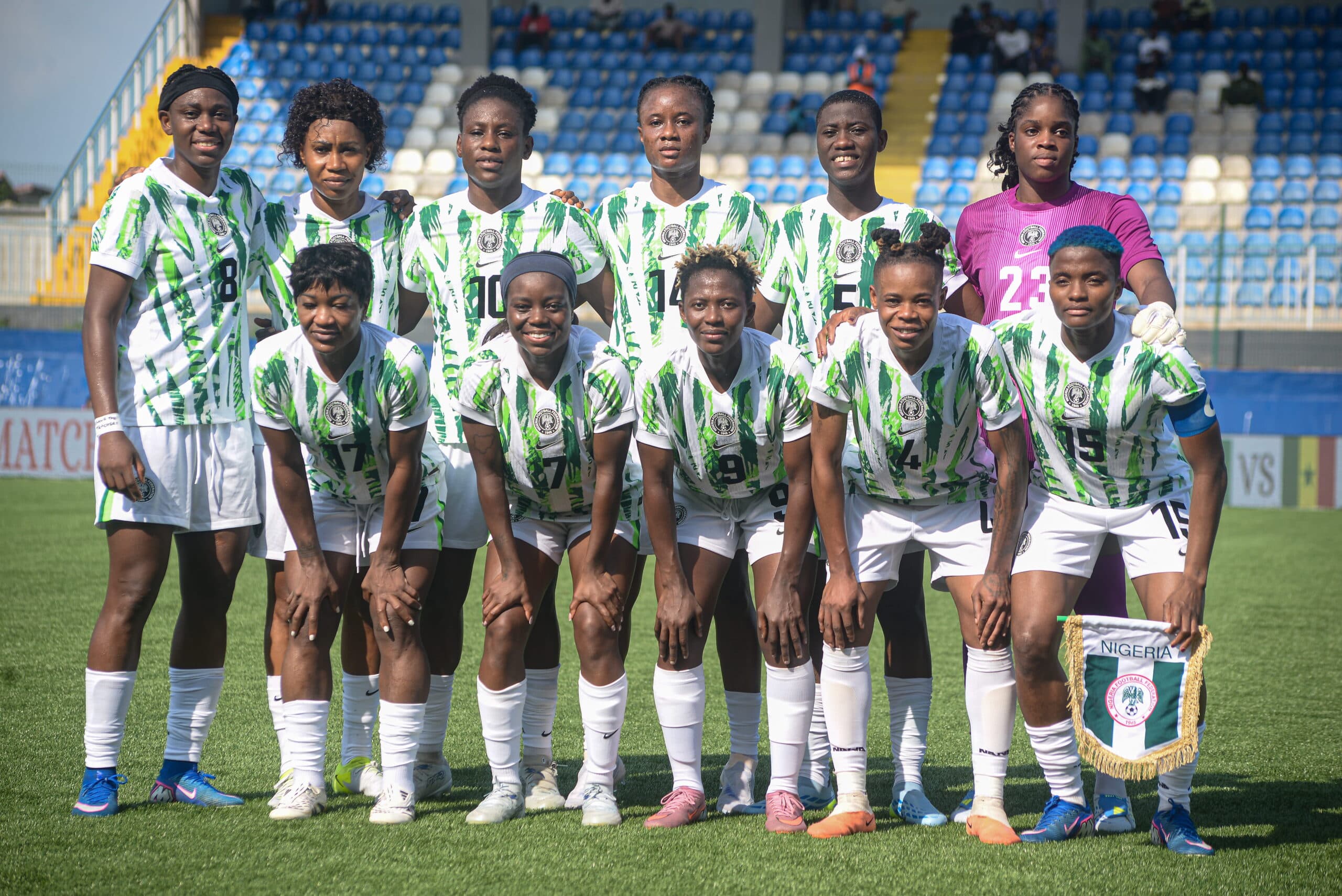 Super Falcons begin Olympic qualifier preparations with nine players in camp