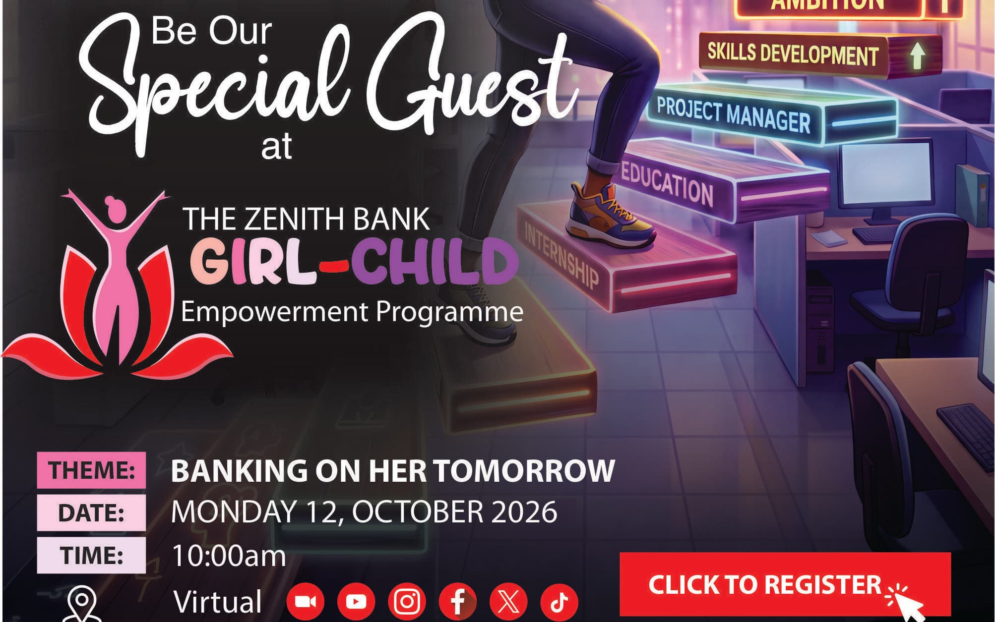 Zenith Bank to launch maiden Girl-Child Empowerment Programme