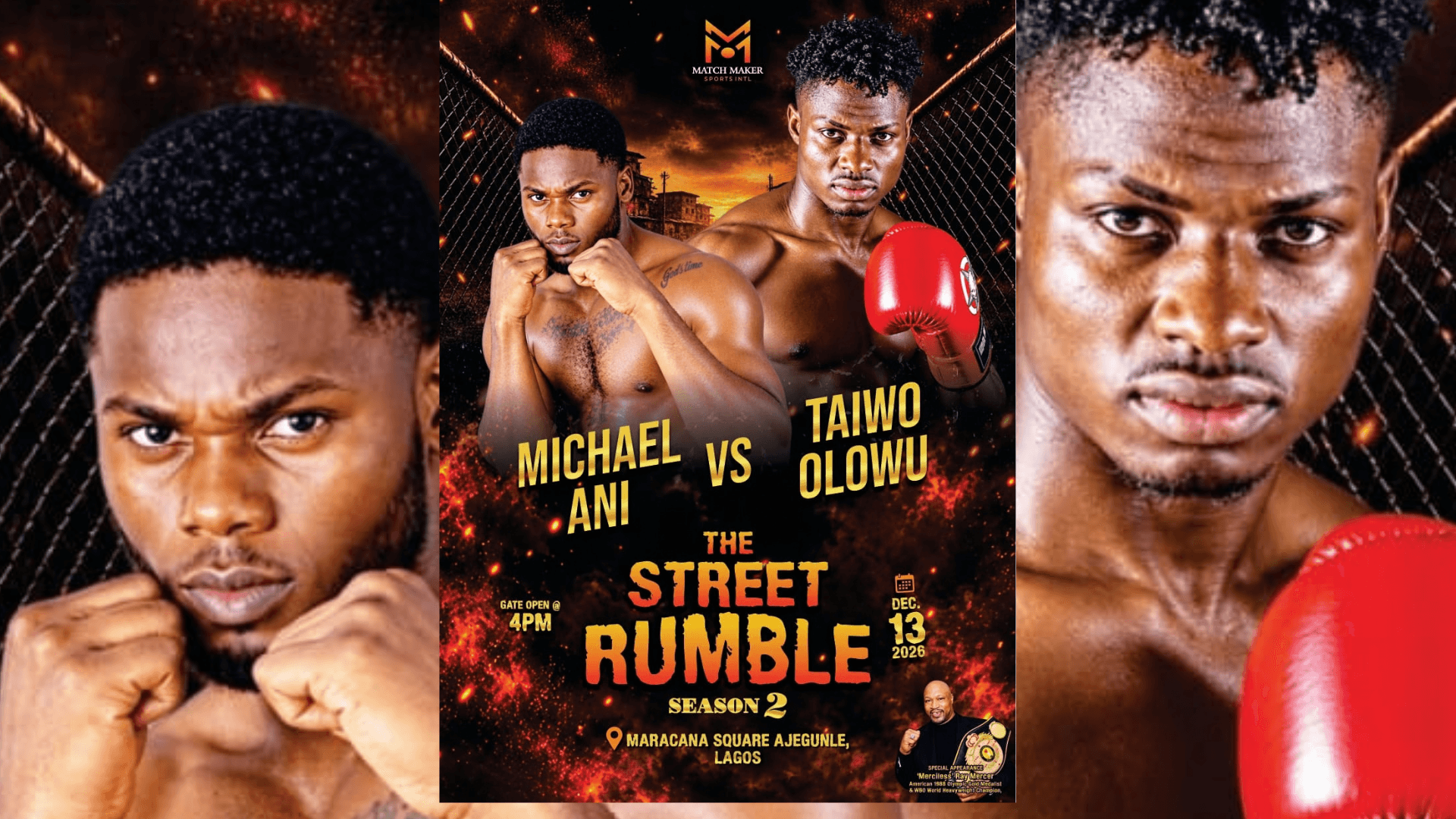 Street Rumble 2: Ani, Olowu set for long-awaited Ajegunle showdown