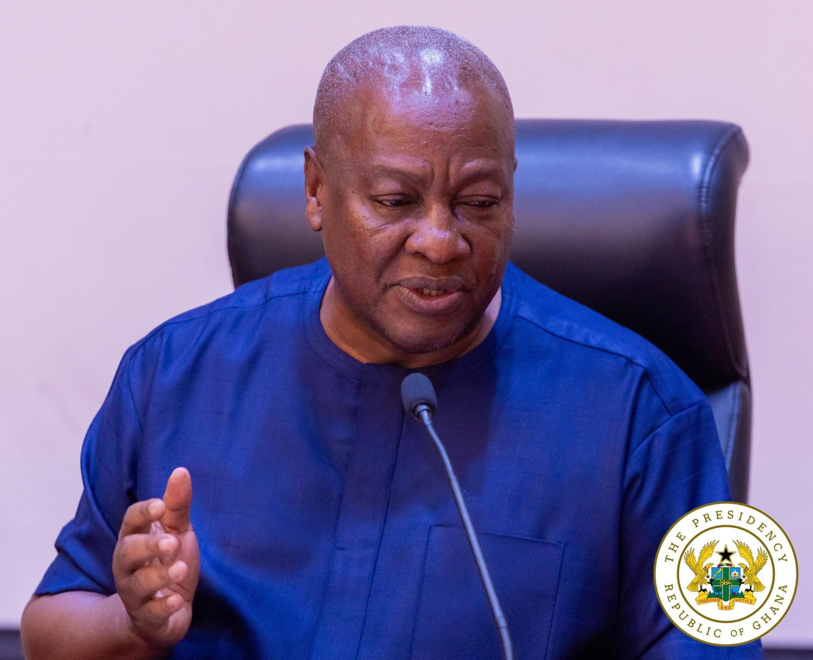 Mahama appeals to chiefs to support anti-galamsey fight amid deadly clashes