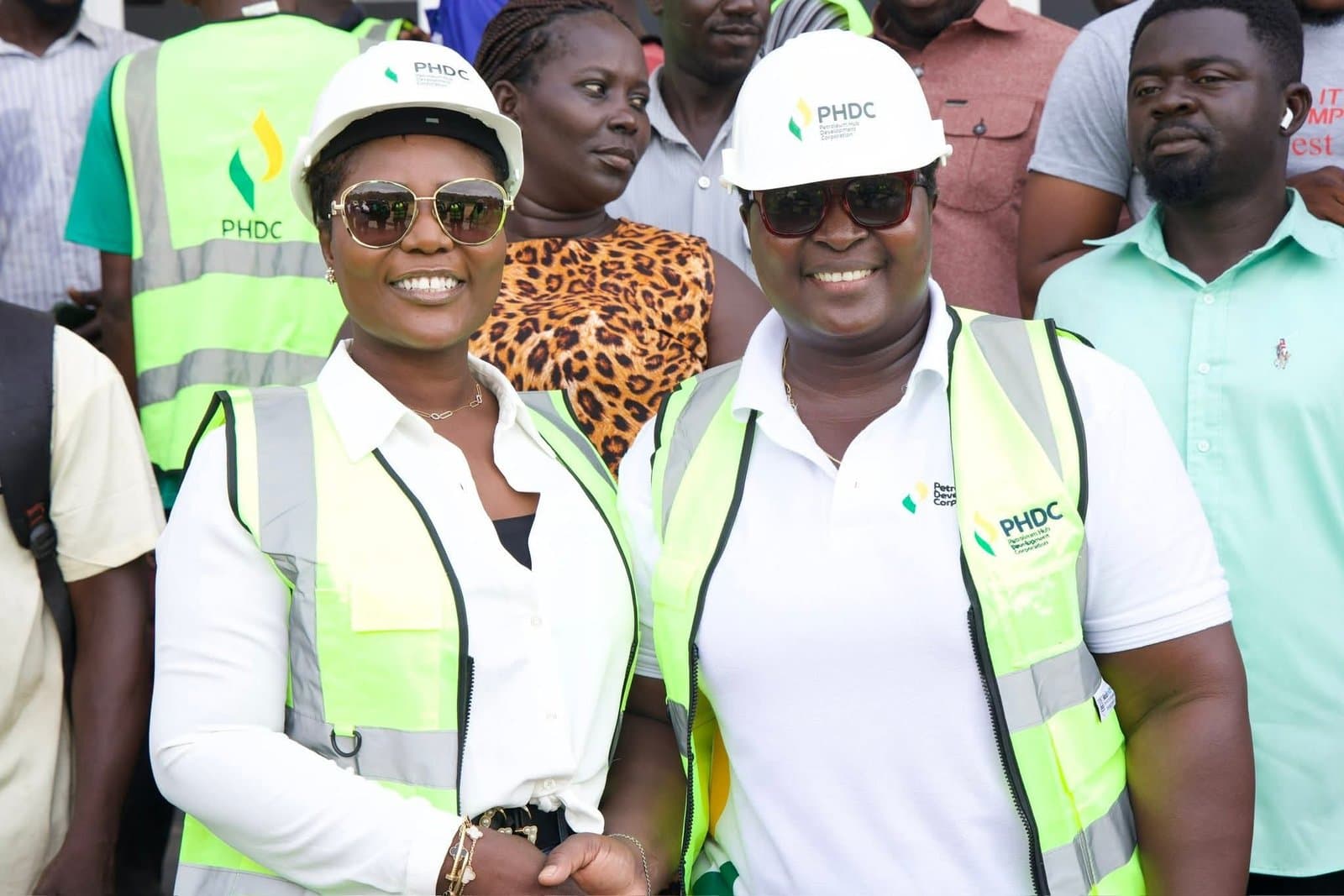 Dorcas Affo-Toffey visits Petroleum Hub Development Corporation in Jomoro