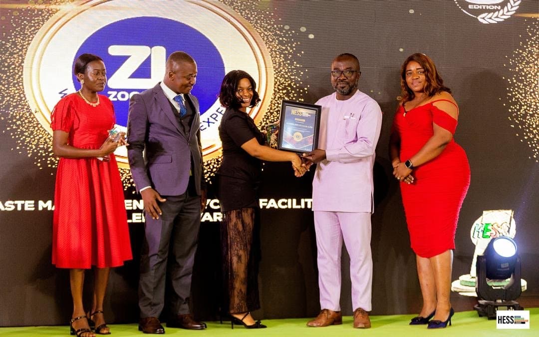 Zoomlion Ghana wins two major award at HESS Awards 2026 for waste management excellence