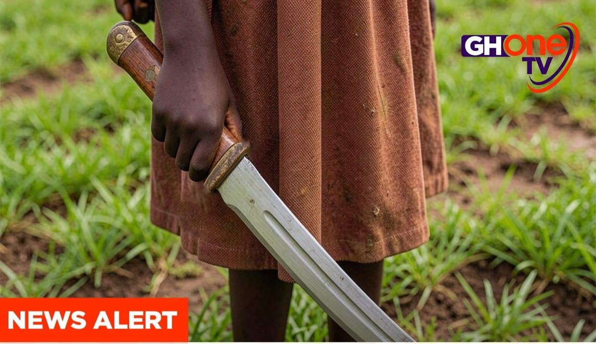 Assin: 15-year-old girl allegedly slashes schoolmate with cutlass over inappropriate touching