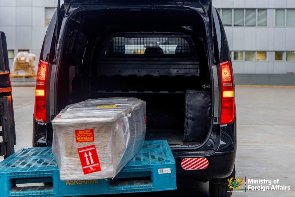Mortal remains of Ghanaian national killed in South Africa repatriated home
