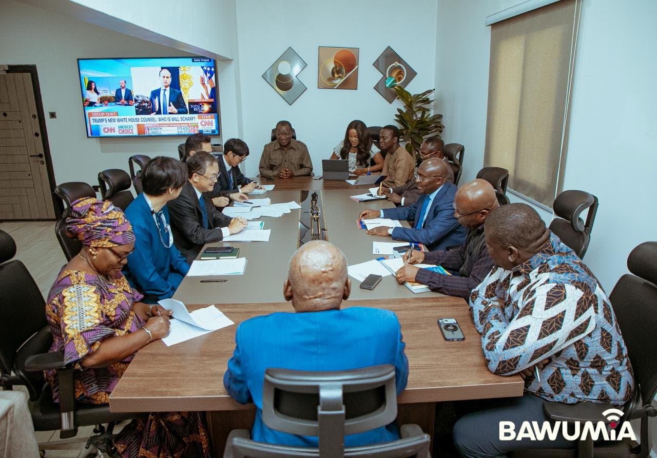 Bawumia holds talks with Japanese Ambassador on Digitalisation, AI and Galamsey Fight
