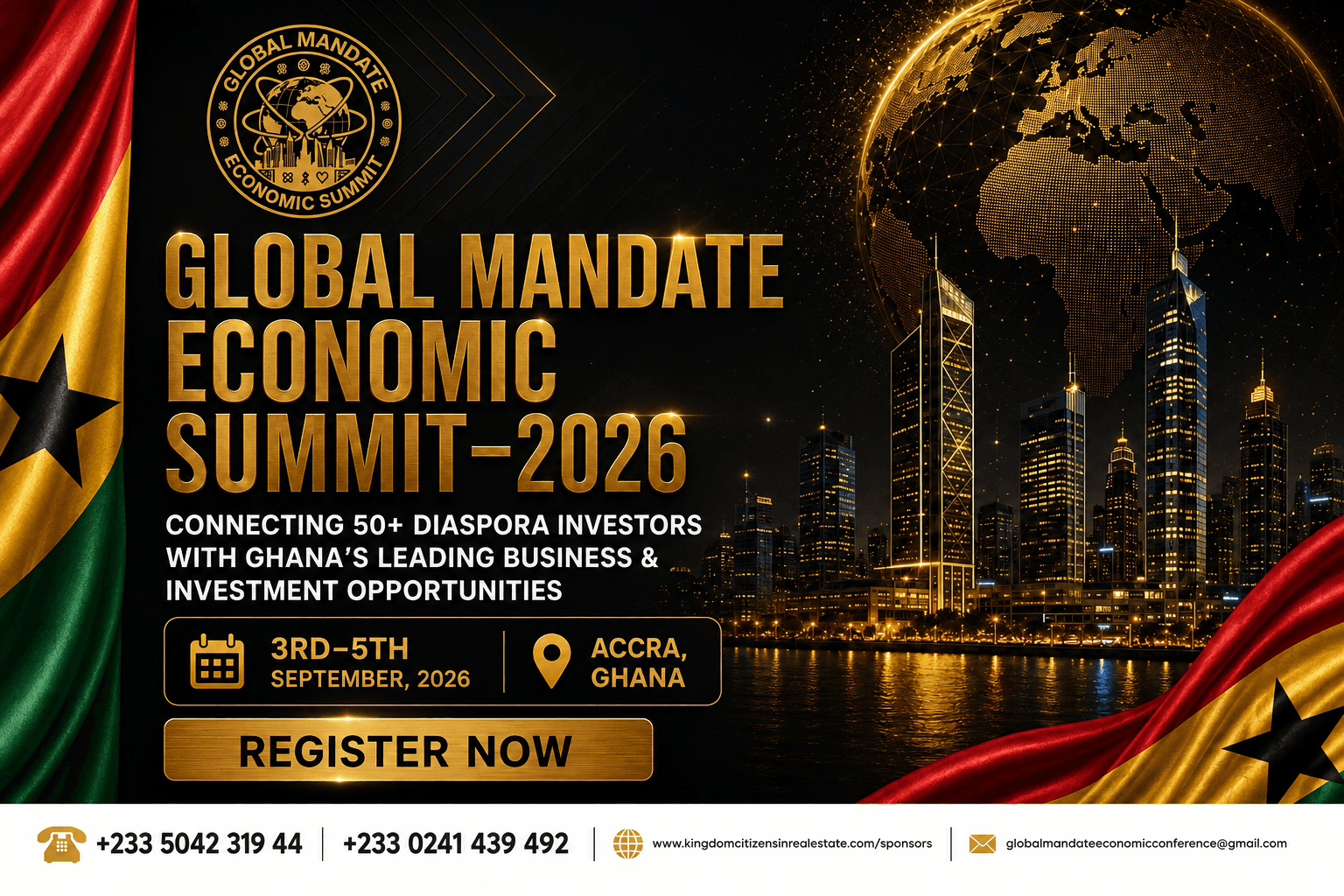 Global Mandate Economic Summit 2026 to bring diaspora investors, business leaders to Accra
