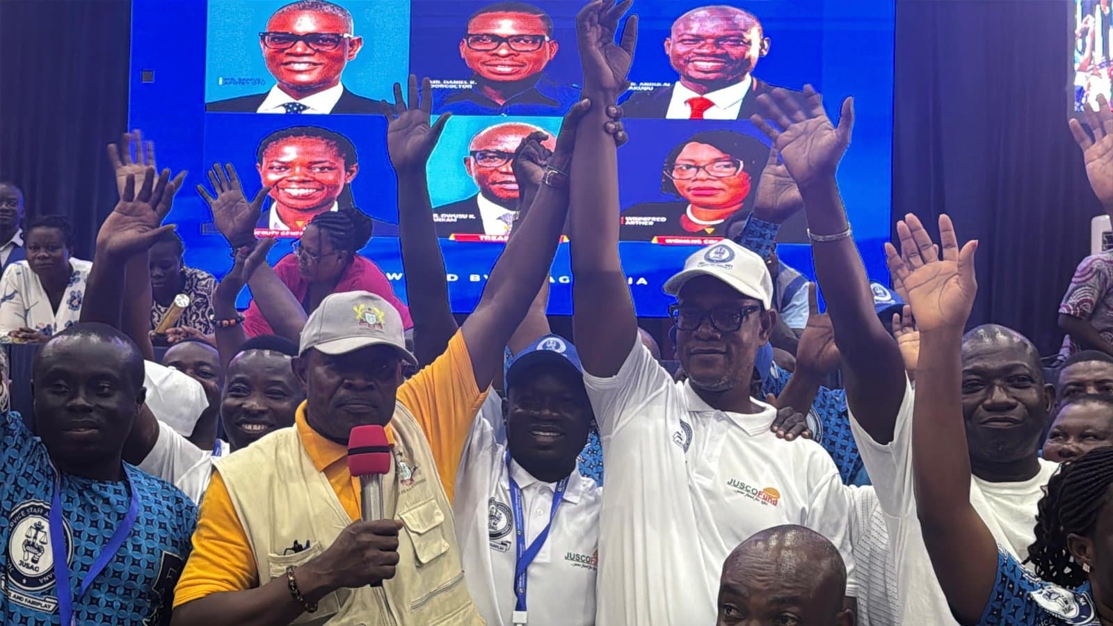 JUSAG retains Afotey Otu as President; elects new national & regional executives