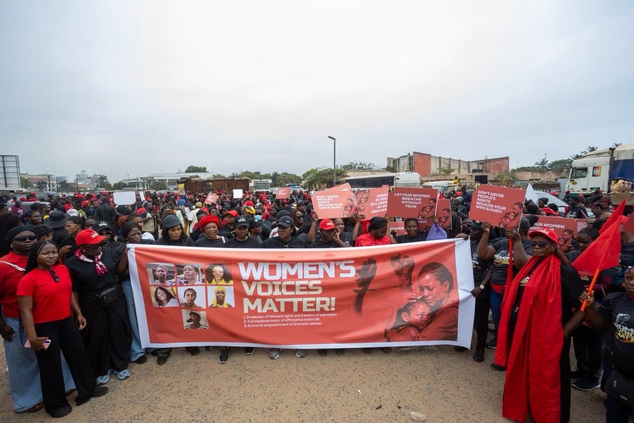 Women’s Voices Matter: Women march through Accra to demand justice and equality