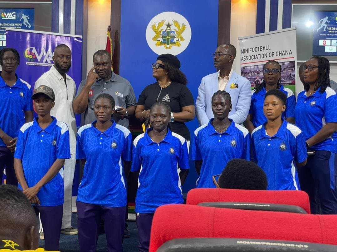 Ghana unveils female mini football national team, targets rise to Africa’s summit