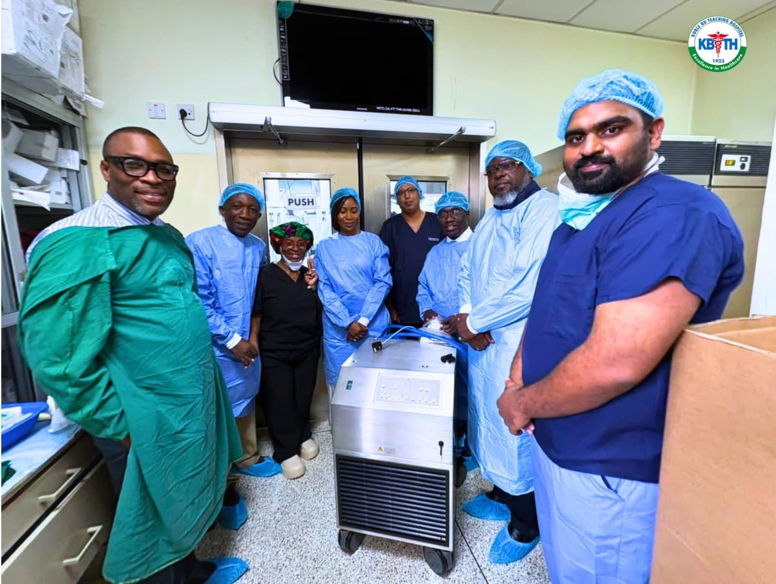 Quantum LC, WBHO donate €75,000 heater-cooler unit to National Cardiothoracic Centre