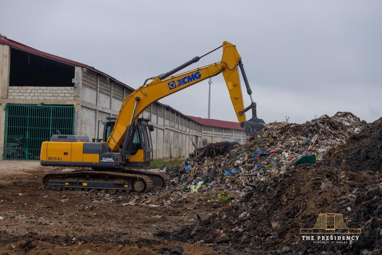 Agbogloshie waste evacuation: Full-capacity haulage to take place at night – Mahama