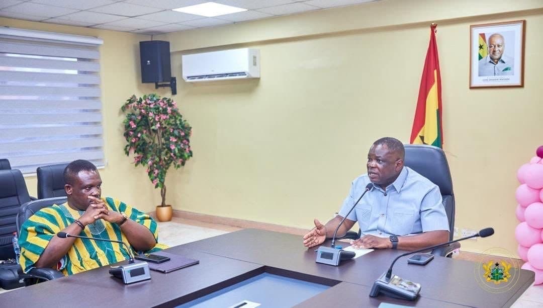 Agbodza, Sam George seek better coordination to protect fibre optic cables