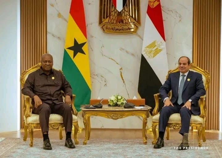 Ghana, Egypt deepen cooperation in defence, pharmaceuticals and infrastructure