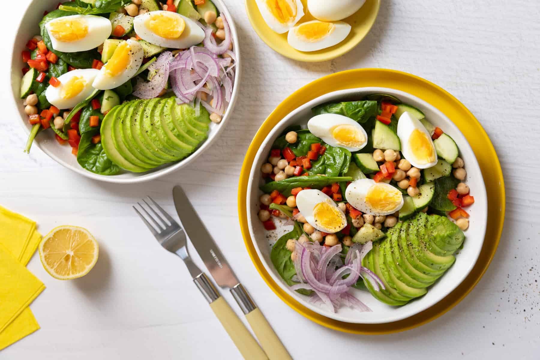 Recipe of the day: Egg and avo veggie bowl