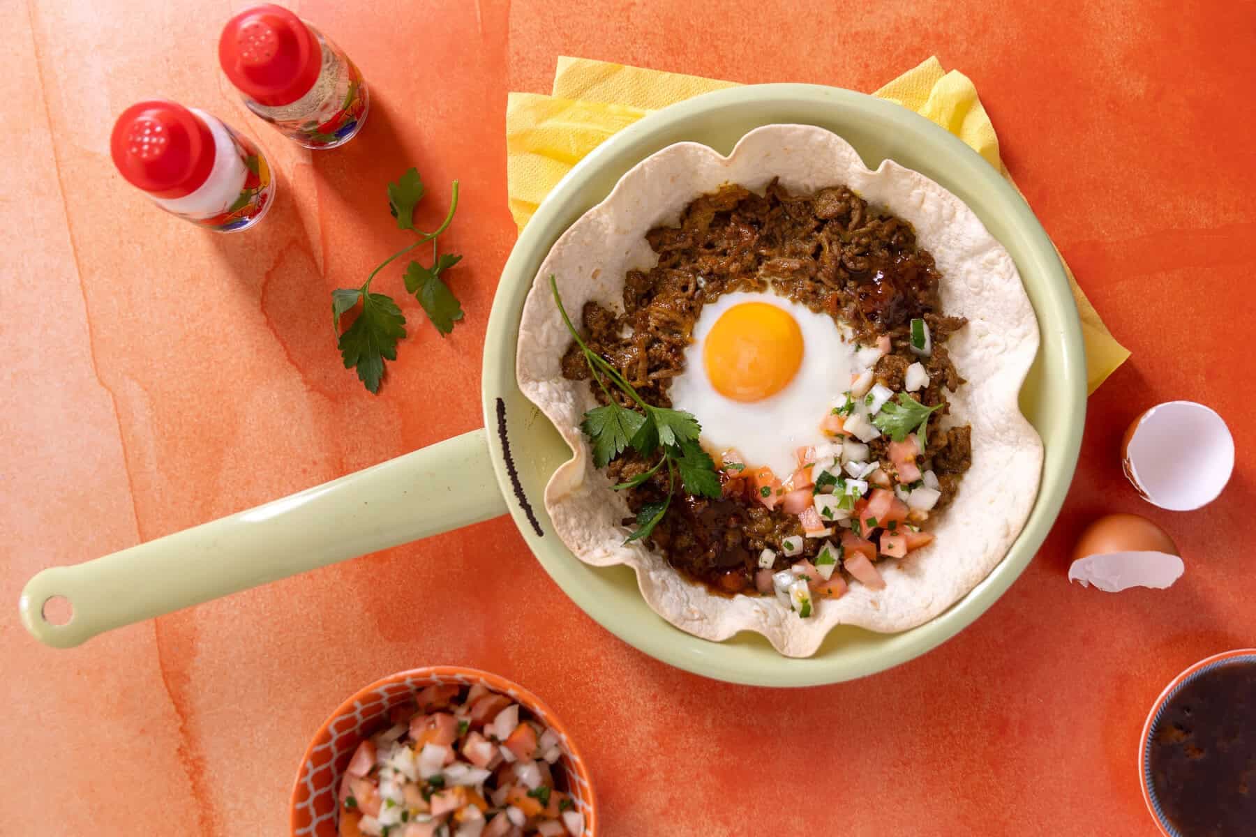 Recipe of the day: Cheat’s bobotie and baked egg tortillas