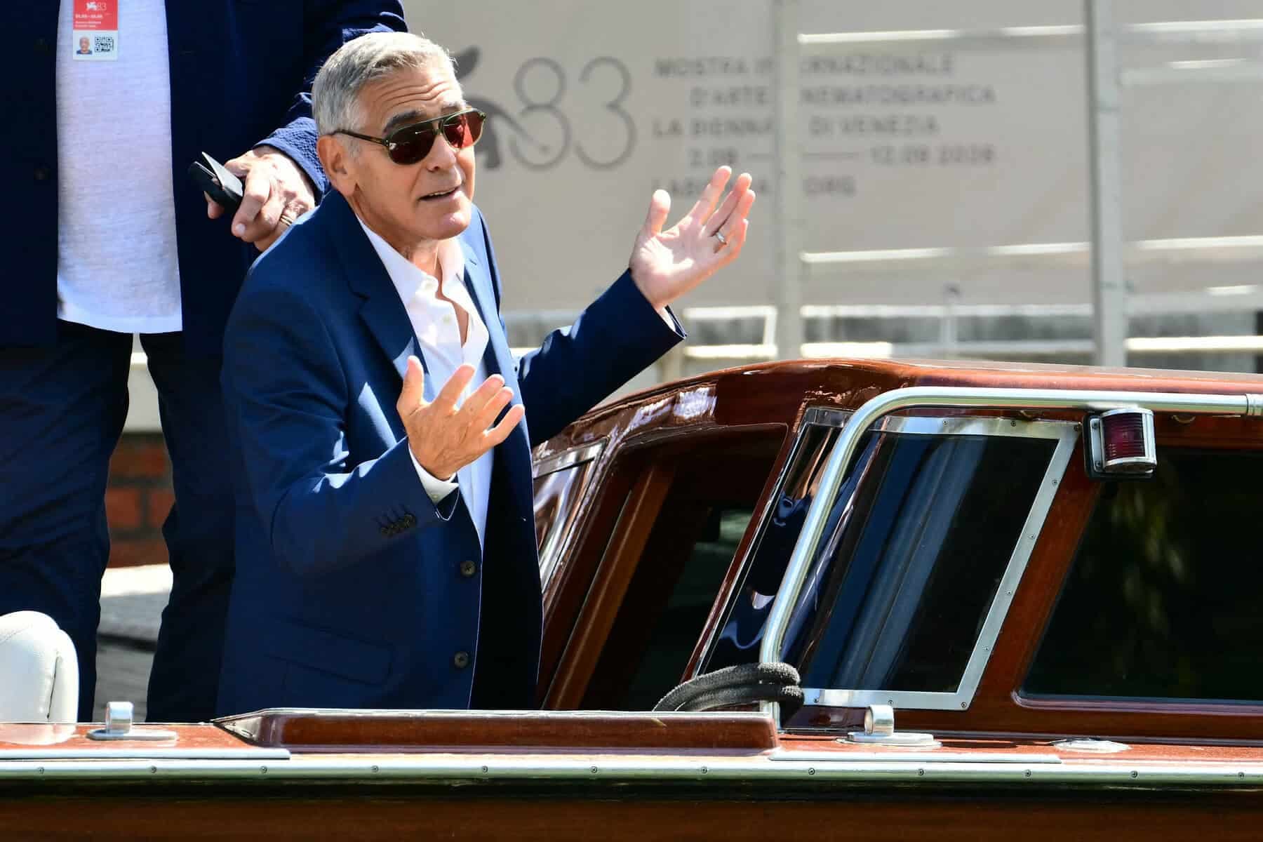 Venice to roll out red carpet for ‘lucky’ Clooney on film festival opening night