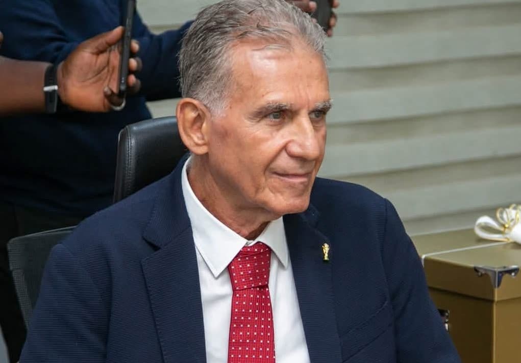 Ghana coach Queiroz names 21-man squad for 2027 AFCON qualifiers double-header