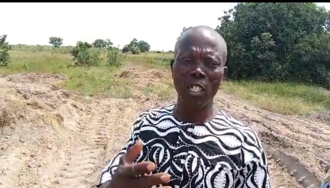 Sand-winning destroys over 50 acres of farmland at Tsumkpo