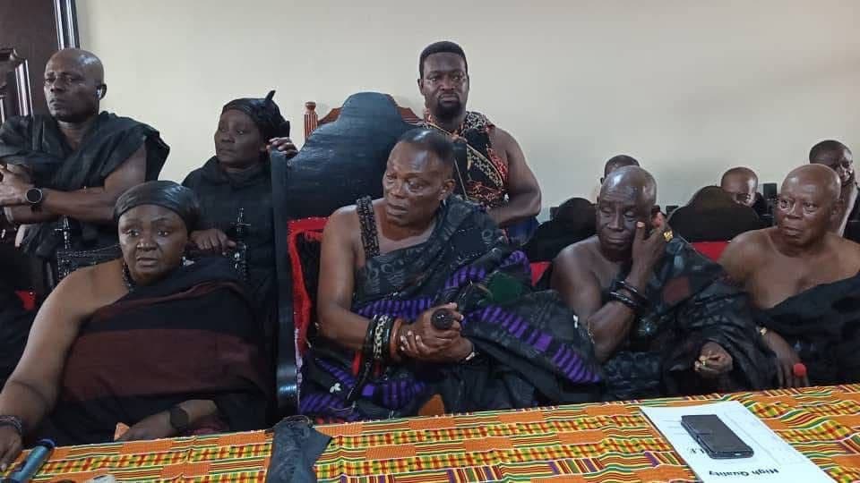 Denkyirahene sworn in as President of Denkyira Traditional Council 