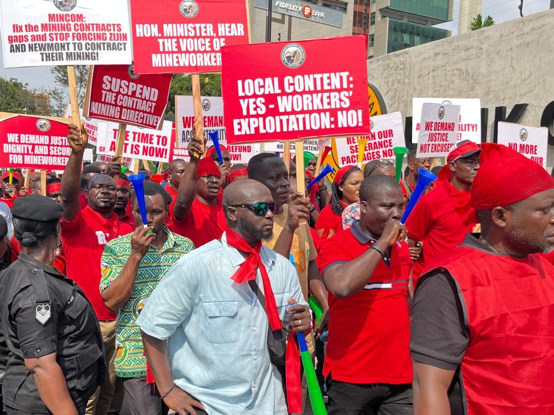 Mineworkers petition Bank of Ghana over GH¢380m locked-up funds