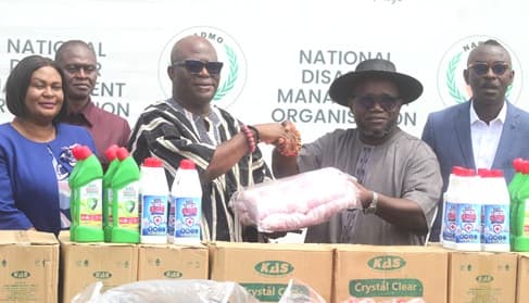 Chamber of Mines donates GH¢2m relief items to flood victims