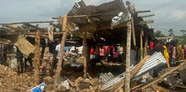 Dynamite explosion at Aboso: 4 dead, several injured