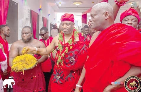 Kpokpoi sprinkling marks Homowo celebration