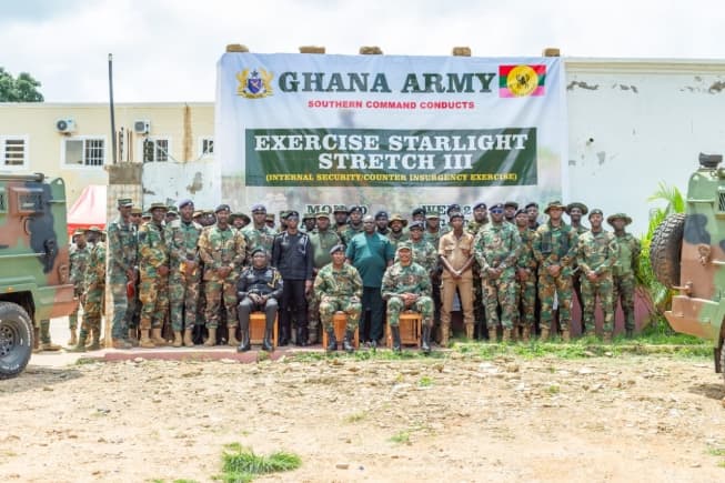 Ghana Army on 3-week internal security and counter-insurgency preparedness exercise 