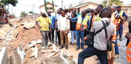 Ashaiman’s road projects:  Promises, progress and growing frustration